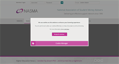 Desktop Screenshot of nasma.org.uk